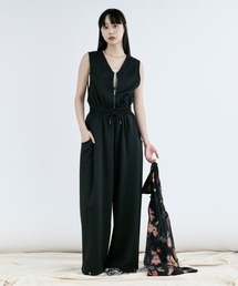 sinsia様ブラック1オールインワン セール】 〈手洗い可能〉イタリアンパイル オールインワン （水着