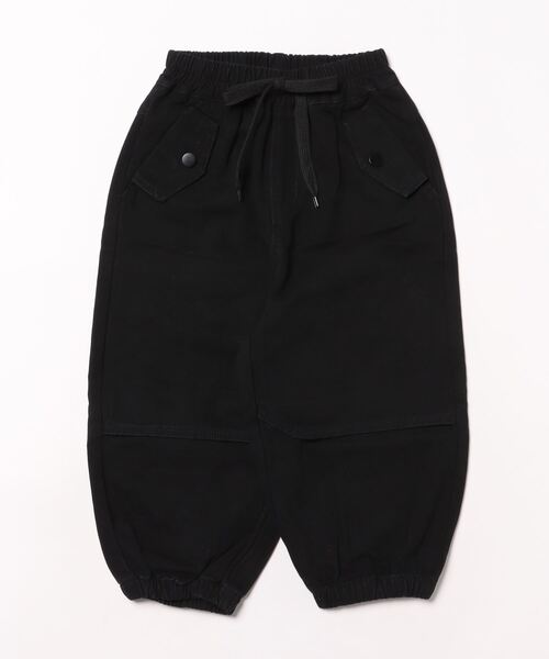aimoha(アイモハ)の「【aimoha-KIDS-】ワイドカーゴパンツ(カーゴパンツ・キッズ・ブラック/チョコ/ベージュ・90/100/110/120/130)」の1枚目の写真