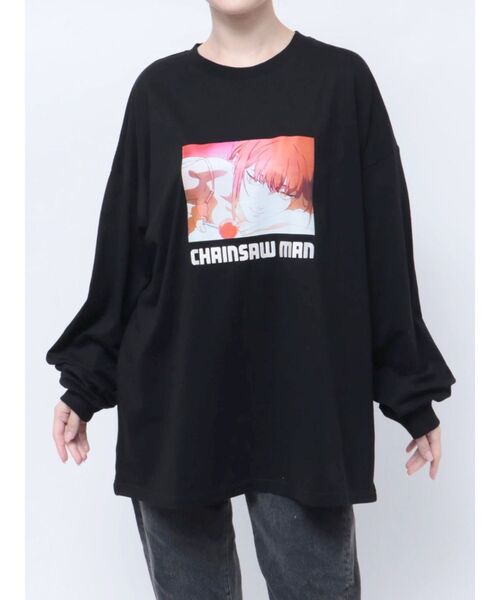 【チェンソーマン】マキマ　 UNISEX TEE ロンT mappa 集英社 マキマ Tシャツ [チェンソーマン] | 公式キャラクターグッズ販売