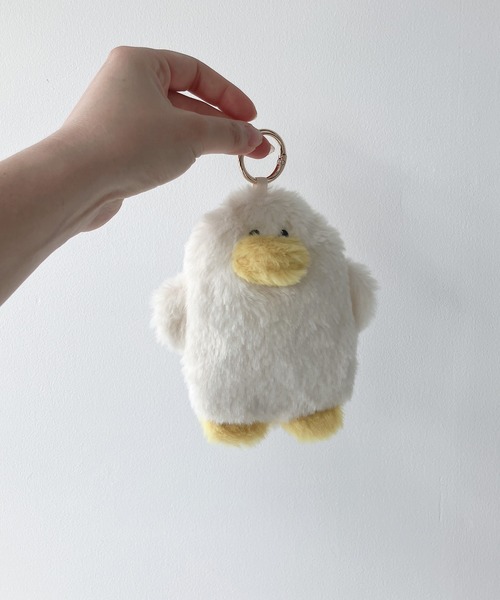 AS KNOW AS plus（アズノゥアズプラス）の「☆スフレアニマルキーリング付きミニポーチ（ポーチ・レディース・B/A/D/C・FREE）」の4枚目の写真