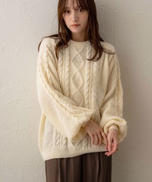 NOAHL | 【NOAHL】ケーブルニット(ニット/セーター)