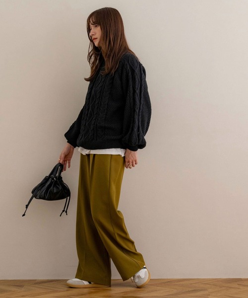 NOAHL（ノアル）の「【NOAHL】ケーブルニット（ニット/セーター）」 - WEAR