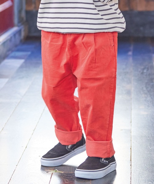 BIG FIELD（ビッグフィールド）の「コールテンシェフパンツ（その他パンツ・キッズ・ラベンダー/チャコール/エメラルド/オフホワイト/ブルー/レッド・100/140/130/95/90/80/150/120/110）」の6枚目の写真