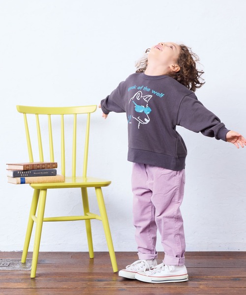 BIG FIELD（ビッグフィールド）の「コールテンシェフパンツ（その他パンツ・キッズ・ラベンダー/チャコール/エメラルド/オフホワイト/ブルー/レッド・100/140/130/95/90/80/150/120/110）」の8枚目の写真