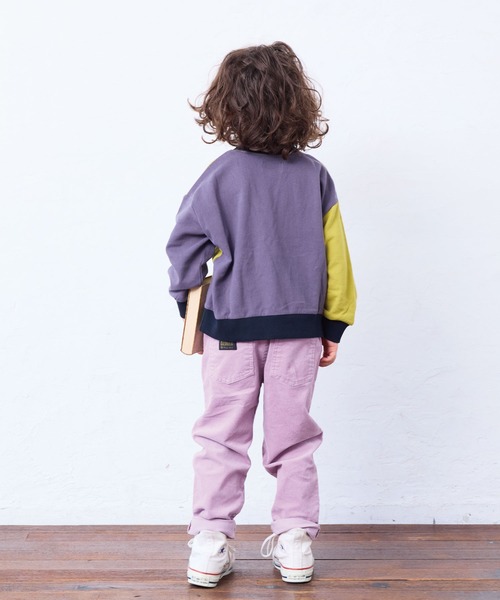 BIG FIELD（ビッグフィールド）の「コールテンシェフパンツ（その他パンツ・キッズ・ラベンダー/チャコール/エメラルド/オフホワイト/ブルー/レッド・100/140/130/95/90/80/150/120/110）」の10枚目の写真
