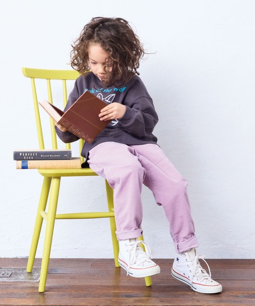 BIG FIELD（ビッグフィールド）の「コールテンシェフパンツ（その他パンツ・キッズ・ラベンダー/チャコール/エメラルド/オフホワイト/ブルー/レッド・100/140/130/95/90/80/150/120/110）」の7枚目の写真