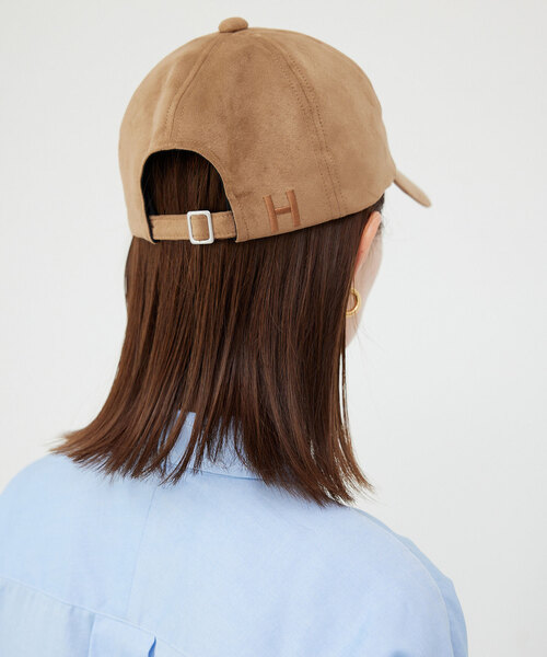 SLOBE IENA（スローブイエナ）の「SLOBE イニシャルCAP（キャップ・レディース・キャメル/ライトグレー/ブラック系その他・FREE）」の3枚目の写真