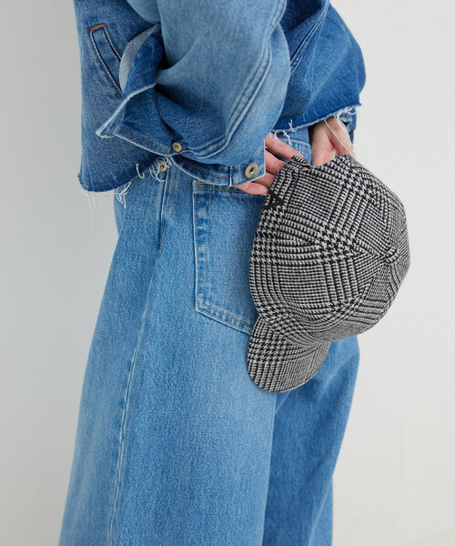 SLOBE IENA（スローブイエナ）の「SLOBE イニシャルCAP（キャップ・レディース・キャメル/ライトグレー/ブラック系その他・FREE）」の7枚目の写真