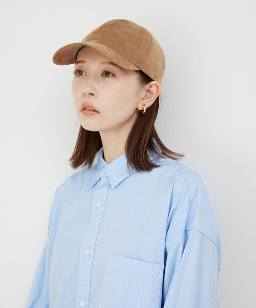 SLOBE IENA（スローブイエナ）の「SLOBE イニシャルCAP（キャップ・レディース・キャメル/ライトグレー/ブラック系その他・FREE）」の9枚目の写真