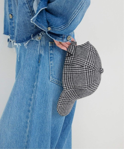 SLOBE IENA（スローブイエナ）の「SLOBE イニシャルCAP（キャップ・レディース・キャメル/ライトグレー/ブラック系その他・FREE）」の2枚目の写真