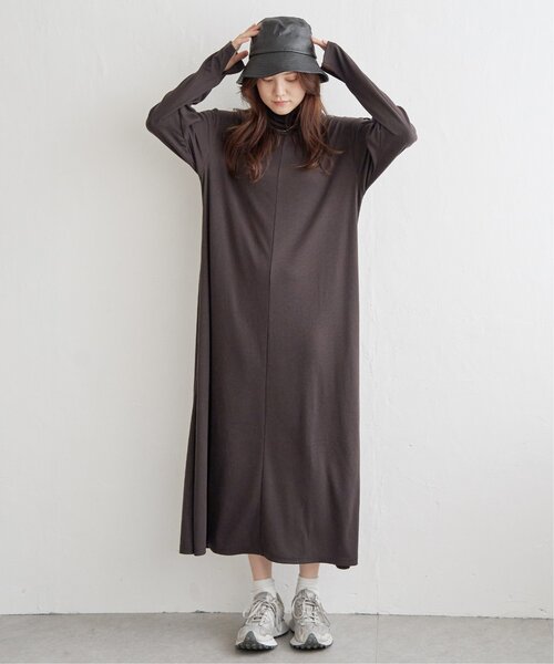 LBC（エルビーシー）の「リブカットソーワンピース（ワンピース・レディース・チャコールグレー/ブラック・M）」の13枚目の写真