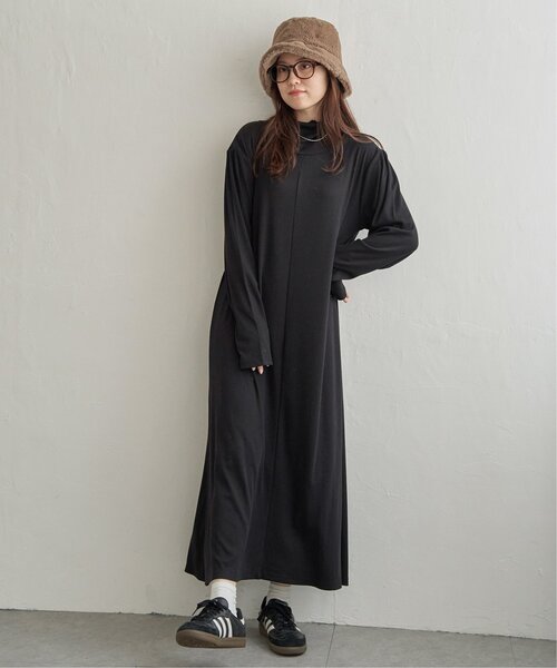 LBC（エルビーシー）の「リブカットソーワンピース（ワンピース・レディース・チャコールグレー/ブラック・M）」の20枚目の写真