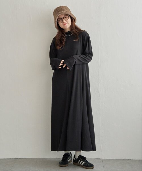 LBC（エルビーシー）の「リブカットソーワンピース（ワンピース・レディース・チャコールグレー/ブラック・M）」の21枚目の写真