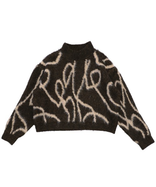 セール】ニュアンスラインショートニット（ニット/セーター）｜select