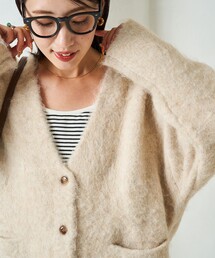 FREAK'S STORE | 限定展開　ショート シャギー ニット カーデ(カーディガン/ボレロ)