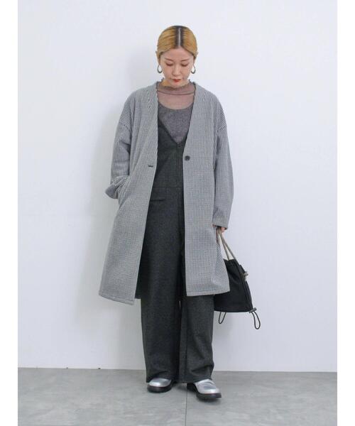 Samansa Mos2 blue(サマンサモスモスブルー)の「ネオプレーンドローコード付バッグ(ハンドバッグ・レディース・グレー/ブラック/シルバーグレー・F)」の18枚目の写真