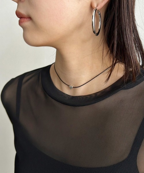 Kotoe（コトエ）の「ミニハートチョーカー（チョーカー・レディース・シルバー・FREE）」の5枚目の写真