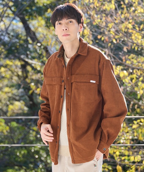 セール】コーデュロイ 裏シャギー ジャケット（シャツ/ブラウス