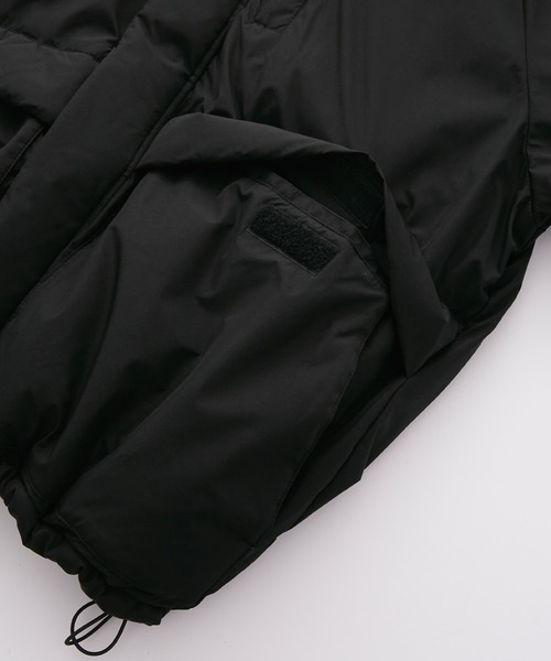 BARK MANHATTAN（バークマンハッタン）の「2WAYファンクショナルビッグシルエット フード着脱 パディング中綿ジャケット/ 撥水・防風（ダウンジャケット/コート・メンズ・アイボリー/ブラック/アッシュブラウン/チャコール・L/M）」の15枚目の写真