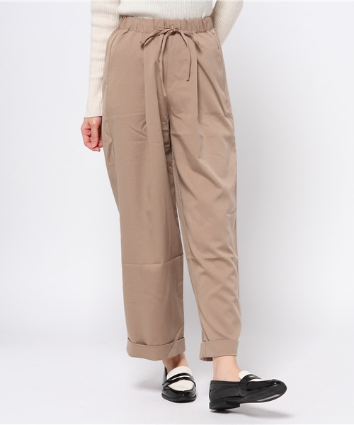 Chico（チコ）の「【who's who Chico】　スラックスイージーパンツ（その他パンツ・レディース・ライトベージュ/ブラック/グレー・FREE）」の4枚目の写真