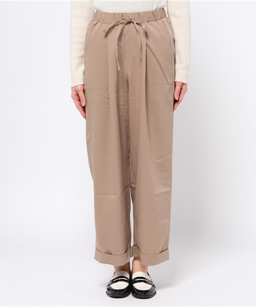 Chico（チコ）の「【who's who Chico】　スラックスイージーパンツ（その他パンツ・レディース・ライトベージュ/ブラック/グレー・FREE）」の7枚目の写真