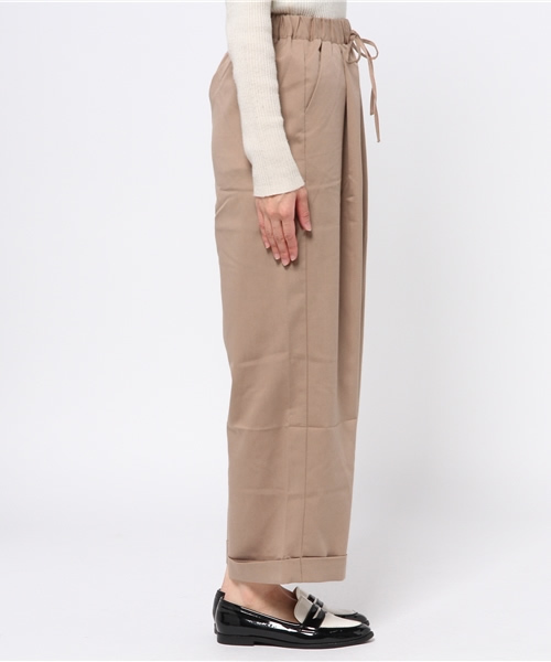 Chico（チコ）の「【who's who Chico】　スラックスイージーパンツ（その他パンツ・レディース・ライトベージュ/ブラック/グレー・FREE）」の8枚目の写真