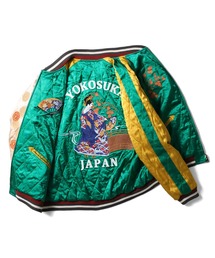 HOUSTONリバーシブルスカジャン￼ HOUSTON（ヒューストン）の「HOUSTON リバーシブルスカジャン