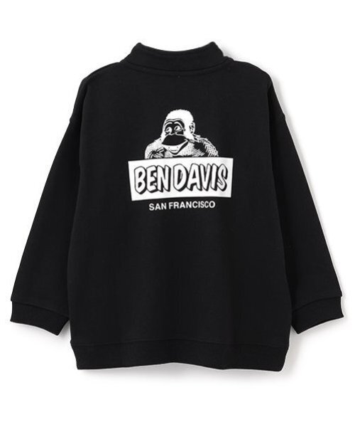 minimal（ミニマル）の「【BEN DAVIS】ハーフジップ裏毛 PO（スウェット・キッズ・オフホワイト/トップグレー/ブラック・100cm/110cm/120cm/130cm/140cm/90cm）」の17枚目の写真