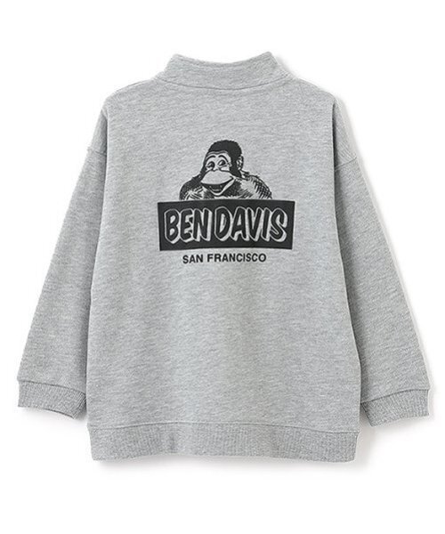 minimal（ミニマル）の「【BEN DAVIS】ハーフジップ裏毛 PO（スウェット・キッズ・オフホワイト/トップグレー/ブラック・100cm/110cm/120cm/130cm/140cm/90cm）」の16枚目の写真