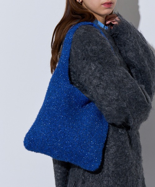 MAISON BREEZE（メゾンブリーズ）の「【MAISON BREEZE】glitter shoping TOTE bag（トートバッグ・レディース・レッド/その他2/シルバー/ブルー/ブラック・FREE）」の16枚目の写真