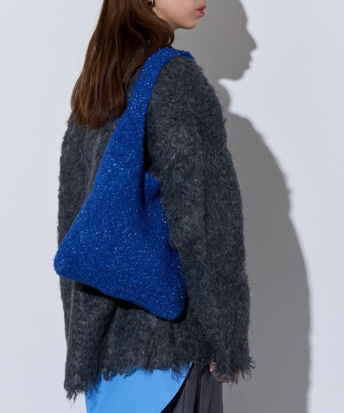 MAISON BREEZE（メゾンブリーズ）の「【MAISON BREEZE】glitter shoping TOTE bag（トートバッグ・レディース・レッド/その他2/シルバー/ブルー/ブラック・FREE）」の17枚目の写真