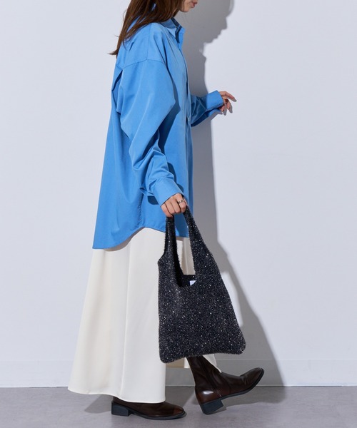 MAISON BREEZE（メゾンブリーズ）の「【MAISON BREEZE】glitter shoping TOTE bag（トートバッグ・レディース・レッド/その他2/シルバー/ブルー/ブラック・FREE）」の15枚目の写真