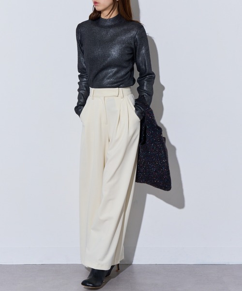 MAISON BREEZE（メゾンブリーズ）の「【MAISON BREEZE】glitter shoping TOTE bag（トートバッグ・レディース・レッド/その他2/シルバー/ブルー/ブラック・FREE）」の9枚目の写真