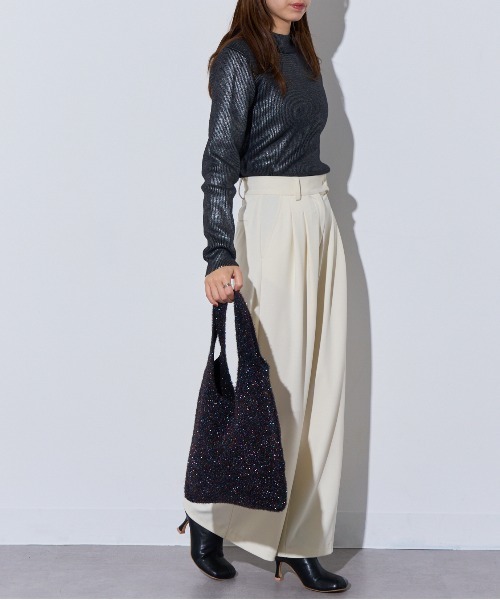 MAISON BREEZE（メゾンブリーズ）の「【MAISON BREEZE】glitter shoping TOTE bag（トートバッグ・レディース・レッド/その他2/シルバー/ブルー/ブラック・FREE）」の10枚目の写真