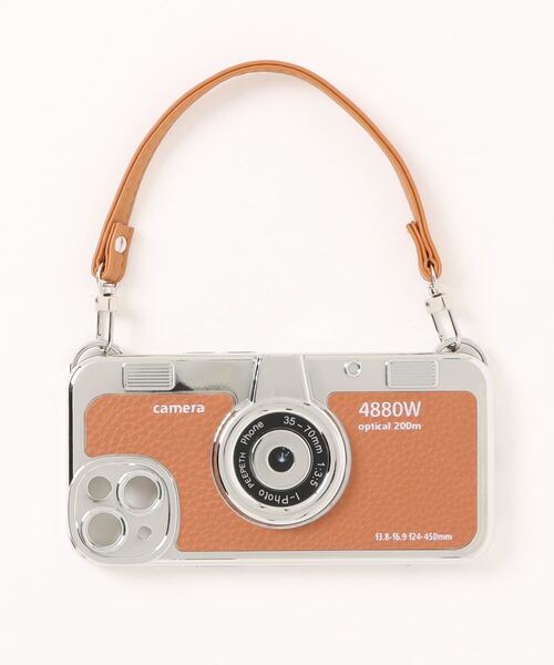 Fun & Daily（ファンアンドデイリー）の「Camera Strap iPhone Case 14 15 16 17 Pro Plus ProMax（スマホケース/カバー・レディース・ブラウン/ブラック・iPhone 14 Plus/iPhone 14 Pro/iPhone 14 Pro Max/iPhone 15/iPhone 15 Pro/iPhone 15 Pro Max/iPhone 16/iPhone 16 Plus/iPhone 16 Pro/iPhone 16 Pro Max/iPhone 14/iPhone 17/iPhone 17 Pro/iPhone 17 Pro Max/iPhone Air）」の4枚目の写真