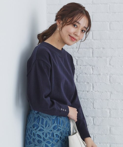 セール】≪エマール検証済≫8colorボートネックニット【洗濯機洗い可