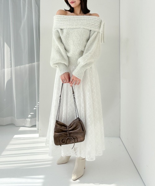 セール】ブークレオフショルニット 234105（ニット/セーター