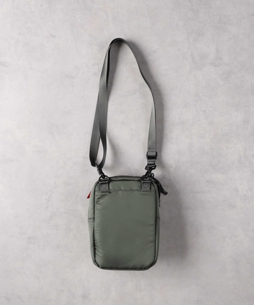Alpha Industries（アルファインダストリーズ）の「【ALPHA】ミニショルダー（ショルダーバッグ・メンズ・ダークグレー/ブラック・ONE SIZE）」の5枚目の写真