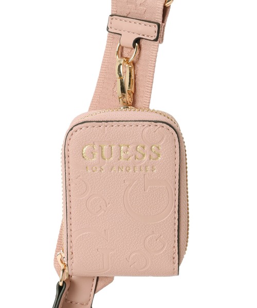 Guess(ゲス)の「NORMANDY Mini Crossbody Top Zip(ショルダーバッグ・レディース・ブラック/ライトピンク/グリーン・ONE SIZE)」の10枚目の写真