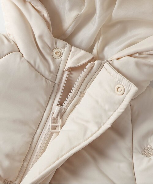 apres les cours（アプレレクール）の「tiny bear耳付き中綿アウター（ダウンジャケット/コート・キッズ・アイボリー・80/90/100/110/120）」の18枚目の写真