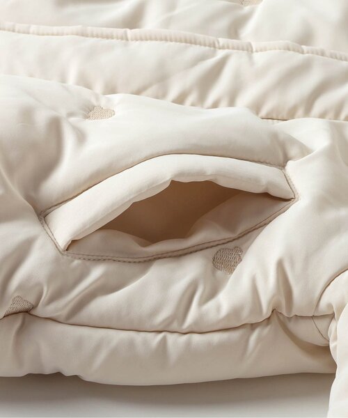 apres les cours（アプレレクール）の「tiny bear耳付き中綿アウター（ダウンジャケット/コート・キッズ・アイボリー・80/90/100/110/120）」の22枚目の写真