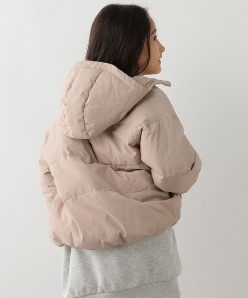 GLOBAL WORK Smile Seed Store（グローバルワーク スマイルシードストア）の「ガールズ中綿フードブルゾン/キッズ/145463（ブルゾン・キッズ・ナチュラル/ピンク/ブルー・150cm/120cm/140cm/130cm/110cm）」の15枚目の写真