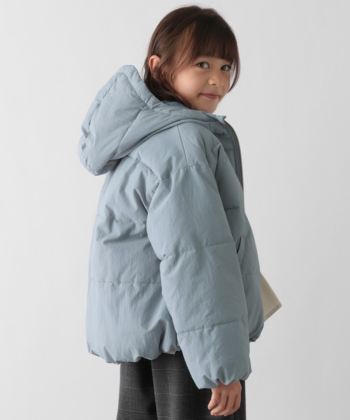 GLOBAL WORK Smile Seed Store（グローバルワーク スマイルシードストア）の「ガールズ中綿フードブルゾン/キッズ/145463（ブルゾン・キッズ・ナチュラル/ピンク/ブルー・150cm/120cm/140cm/130cm/110cm）」の22枚目の写真
