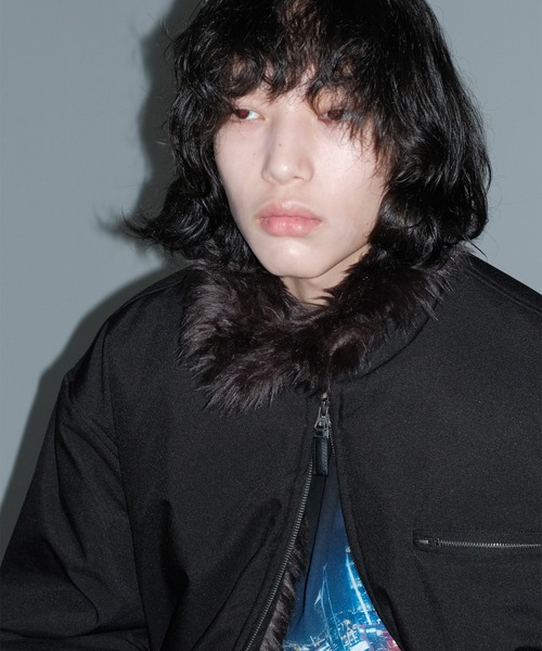 MASONPRINCE（メイソンプリンス）の「オーバーサイズ 襟ファー 