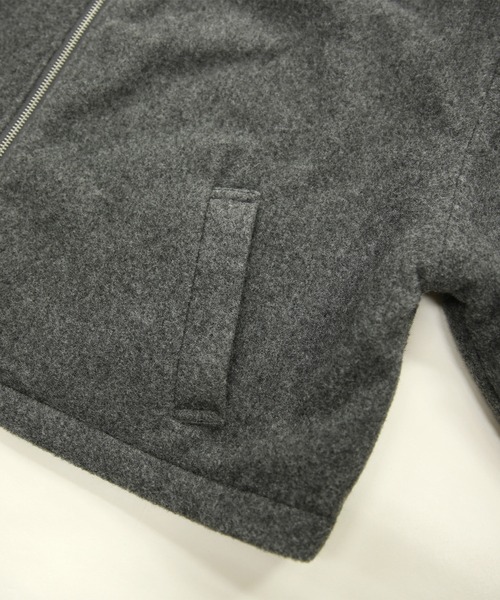 and it_（アンドイット）の「フェイクウールボリュームスリーブショートブルゾン（ブルゾン・レディース・ブラック/チャコール・M）」の17枚目の写真