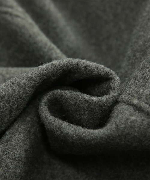 and it_（アンドイット）の「フェイクウールボリュームスリーブショートブルゾン（ブルゾン・レディース・ブラック/チャコール・M）」の18枚目の写真