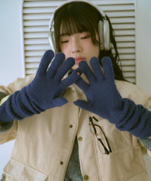 common gull products.(コモンガルプロダクツ)の「とびっきり長たらしい手袋(その他小物・レディース・イエロー/ブルー/ライトブルー/レッド/ピンク・フリー)」の13枚目の写真