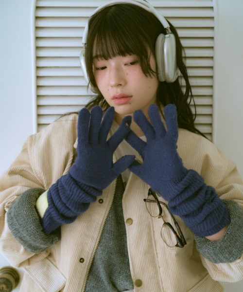 common gull products.(コモンガルプロダクツ)の「とびっきり長たらしい手袋(その他小物・レディース・イエロー/ブルー/ライトブルー/レッド/ピンク・フリー)」の15枚目の写真
