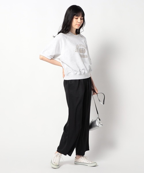 Grand PARK（グランドパーク）の「光沢ありヴィンテージツイル　イージーパンツ（その他パンツ・レディース・ブラック/チャコールグレー/グレイッシュベージュ・LARGE/MEDIUM）」の19枚目の写真