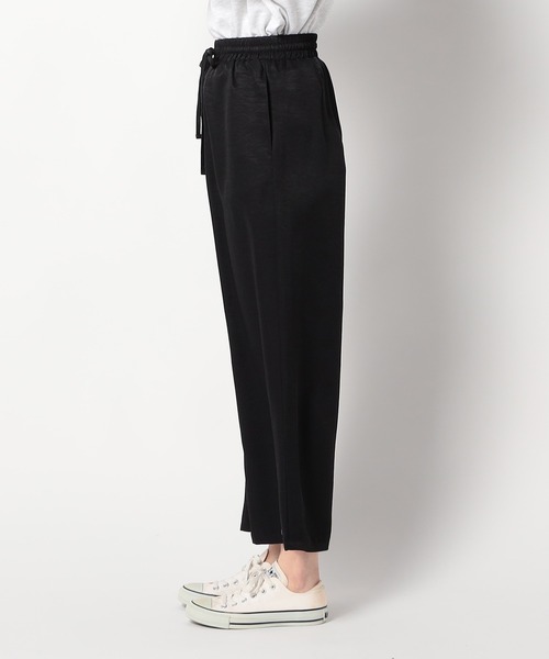 Grand PARK（グランドパーク）の「光沢ありヴィンテージツイル　イージーパンツ（その他パンツ・レディース・ブラック/チャコールグレー/グレイッシュベージュ・LARGE/MEDIUM）」の6枚目の写真